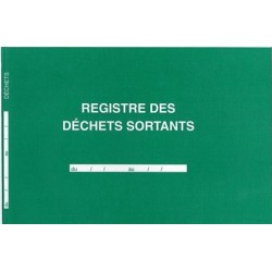 REGISTRE DES DECHETS SORTANTS 210X297  96P