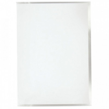 POCHETTES COIN PP GRAINE 12/100E INCOLORE*BTE100*FAB FRANCE