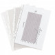 POCHETTES PERFOREES LISSE  A4 7,5/100  PQT 100