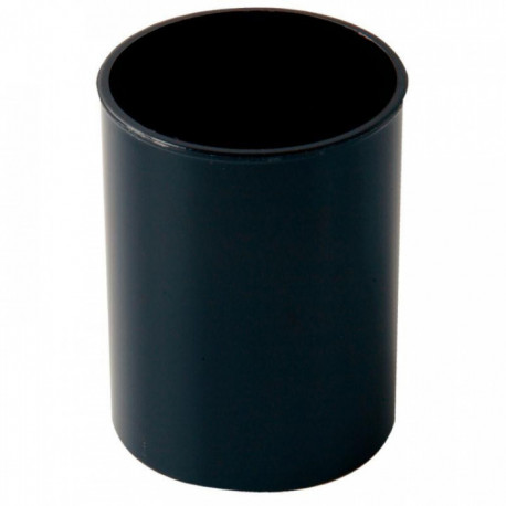 POT  ACRAYONS NOIR  EN PLASTIQUE RECYCLE HAUTEUR 9CM