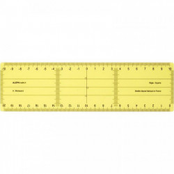 RÈGLE ÉQUERRE 20CM