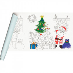 ROULEAU FRESQUE À PEINDRE NOËL