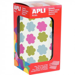 ROULEAU GOMMETTES FLEURS