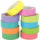 RUBANS ADHÉSIFS MAXI LOT 10 RAINBOW PACK 15MMx10M /ROULEAU L912000