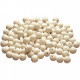SACHET DE 50 BOULES DE CELLULOSE BLANCHES DIAMÈTRE 30 MM