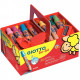SCHOOLPACK 36 CRAYONS GIOTTO BEBE + 3 TAILLE CRAYONS