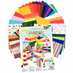 SET ATELIER PAPIER DECO ASSORTIS