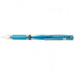 STYLO BILLE GEL UMN 153 BLEU METAL