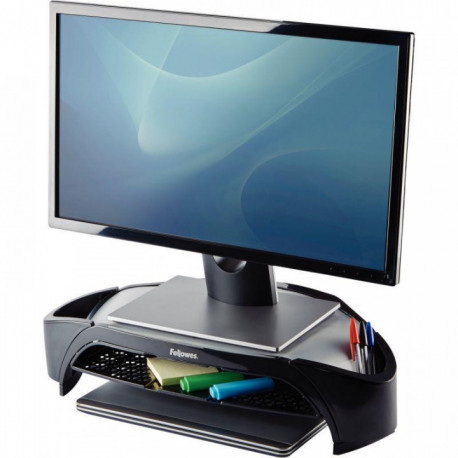 SUPPORT ÉCRAN + 1TIROIR + 2 LATERAUX  21"ET 10 KG 3 HAUTEURS  L47,8xP32,8cm. FELLOWES 02070