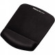 TAPIS DE SOURIS REPOSE-POIGNET PLUSHTOUCH  L24,5 x largeur 18,5 x ép 2.8cm. NOIR FELLOWES  9252003