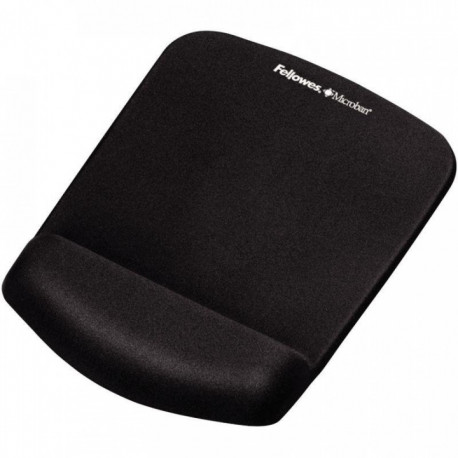TAPIS DE SOURIS REPOSE-POIGNET PLUSHTOUCH  L24,5 x largeur 18,5 x ép 2.8cm. NOIR FELLOWES  9252003