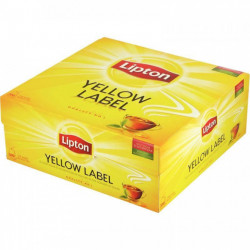 THÉ NOIR LIPTON YELLOW FRAICHEUR 180G BTE 100 LIPTON  FAB France 