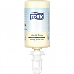 SAVON LIQUIDE BACTERICIDE DOUX  PQT DE 6 RECHARGES DE 1L POUR DISTRIBUTEUR S4  SOIT 1000 DOSES ECOLABEL TORK 424501