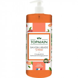SAVON LIQUIDE GLYCÉRINÉ 500ML PÊCHE TOP MAIN