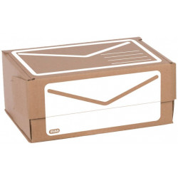 10 BOITES D'EXPEDITION A5+ FORMAT 23X16,5X10 CARTON ONDULE RECYLE  CANNELURE B