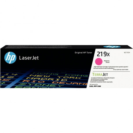 219X TONER MAGENTA AUTHENTIQUE (W2193X) HP