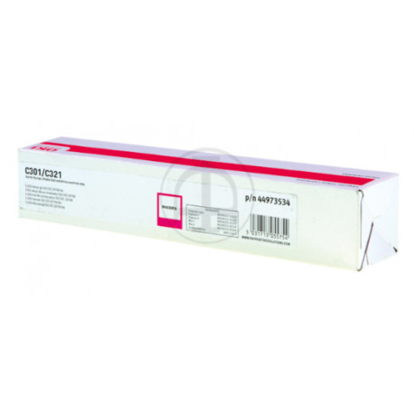 44973534 TONER MAGENTA OKI 1500P P/C301/C321/C322/C342