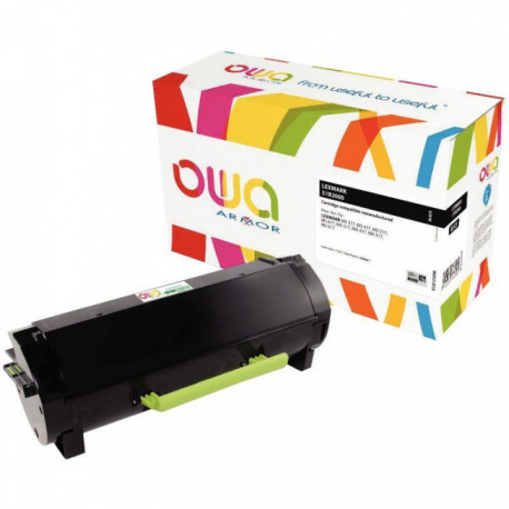 51B2000 OWA ARMOR TONER LASER NOIR P/LEXMARK 51B2000