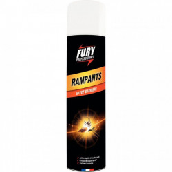 AÉROSOL INSECTICIDE ANTI RAMPANTS 400 ML FURY FAB France 