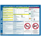 AFFICHE INFORMATIONS OBLIGATOIRES CODE DU TRAVAIL 45X60CM EFACABLE A SEC + MARQUEUR +PUNAISES 