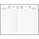 AGENDA CARRE 1 JOUR EURO CENTIMES ASSORTI 14x22cm 12 mois de Janvier à Décembre. 1 jour par page