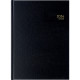 AGENDA JOURNALIER BREMAX NOIR 12 mois janvier à décembre. Grille horaire. 1 page par jour