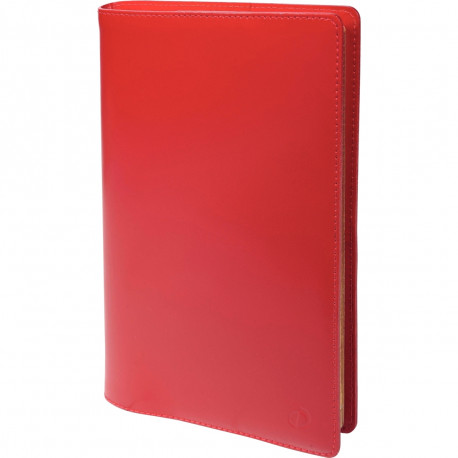 AGENDA SEMAINIER AFFAIRES LUNA 10X15CM ROUGE 13 mois Décembre à Décembre