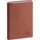 AGENDA SEMAINIER CANVAS 9X13CM TERRACOTTA 13 mois de août à août. La semaine sur 2 pages