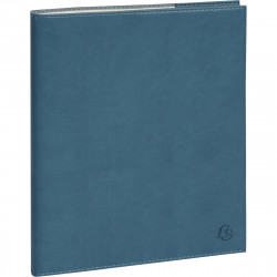 AGENDA SEMAINIER HORIZON 21X27CM BLEU CANARD 12 mois de Janvier à Décembre RDV par ½ heure de 7h à 21h