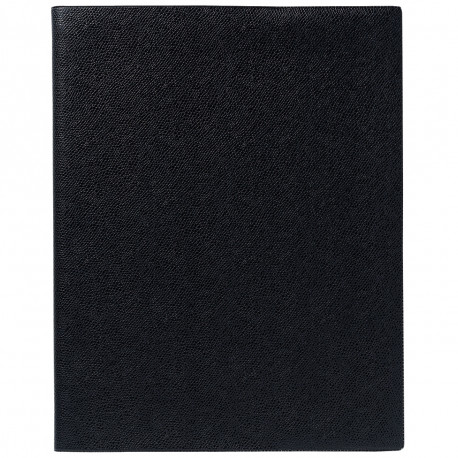 AGENDA SEMAINIER MINISTRE SPIRALE NOIR 16 x 24 cm. 13 mois août à août 1 semaine sur 2 pages