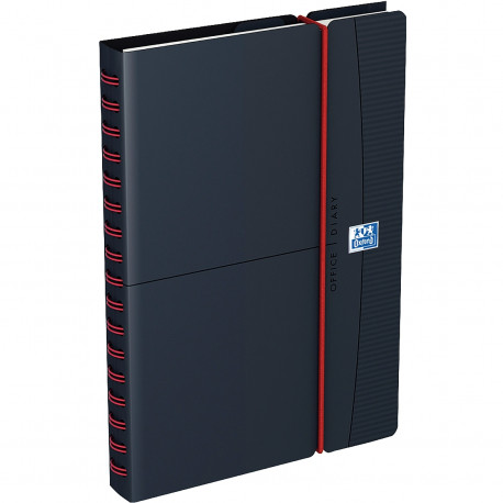 AGENDA SEMAINIER OFFICE 10X15CM GRIS 12 mois de Janvier à Décembre. La semaine sur 2 pages