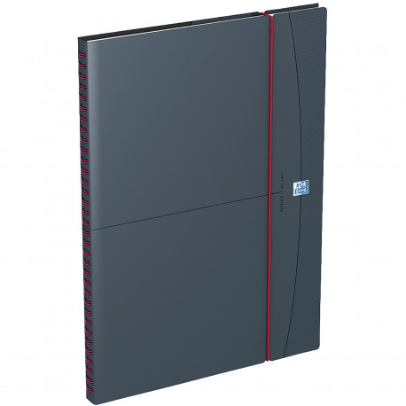 AGENDA SEMAINIER OFFICE 21X29,7CM GRIS 12 mois de Janvier à Décembre. La semaine sur 2 pages