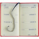 AGENDA SEMAINIER OPTIVISION 9X16CM ASSORTI 12 mois de janvier à décembre. La semaine sur 2 pages