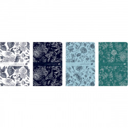 AGENDA SEMAINIER OXFORD 15,5X23,5cm ROMANCE 16 mois, de Septembre à Décembre La semaine sur 2 pages