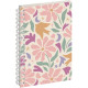 AGENDA SEMAINIER PALOMA 10X15CM FLEURS 16 mois, de Septembre à Décembre Semaine sur 2 pages