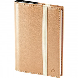 AGENDA SEMAINIER TIME&LIFE 10x15CM CUIVRÉ 13 mois août à août la semaine sur 2 pages