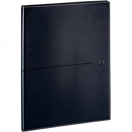 AGENDA SEMAINIER VOYAGE 21X27CM NOIR 12 mois de janvier à décembre. 1 semaine sur 2 pages