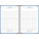 AGENDA TIME 29 SPIRALE BLEU 21x29,7cm 12 mois 1J/P
