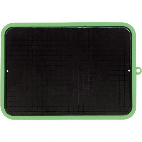 ARDOISE ÉCOLIER CADRE EN PLASTIQUE QUALITÉ ÉCONOMIQUE 19X26 CM