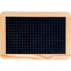 ARDOISE NATURELLE 18 x 26 cm CADRE BOIS   FAR100041