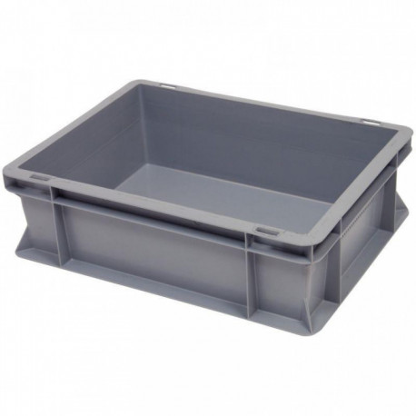 BAC DE MANUTENTION 10L 40X30X12CM GRIS
