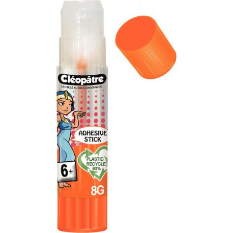 BÂTON DE COLLE TRANSPARENTE 8GR ADHÉSIVE