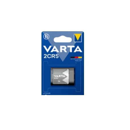 BLISTER 1 PILE 6V CR-P2 LITHIUM VARTA