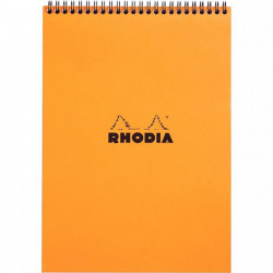 BLOC A4 80G 5X5  SPIRALES N°18  RHODIA   18500C PEFC FAB France 