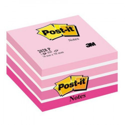 BLOC CUBE POST-IT 450 FLE 76x76 LIGHT PLAISIR   50033