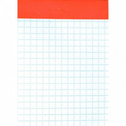 BLOC DE BUREAU 100 FEUILLES 60G 5X5 SANS COUVERTURE A7 7,4X10,5 CM