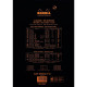 BLOC DE BUREAU RHODIA BLACK 80 FEUILLES, FORMAT A4, QUADRILLÉ 5X5, PAPIER BLANC 80G