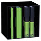 BLOC DE CLASSEMENT NOIR DE 12 CASES CEPBOX - L35.3XP25xH35.3cm - Fab France - 100% recyclable