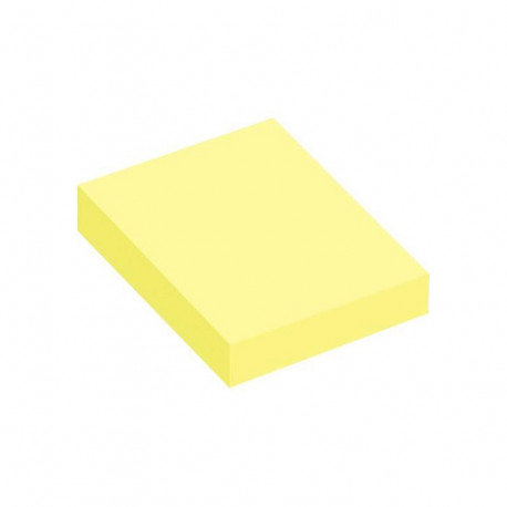 BLOC REPOSITIONNABLE 40X50 JAUNE  *PQT12*  ECO FSC  5653-01 LIKE 