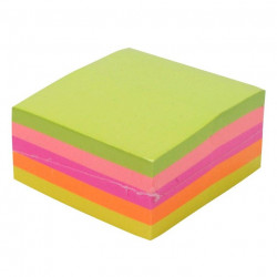 BLOC REPOSITIONNABLE 51x51 250 feuilles par bloc Assorties